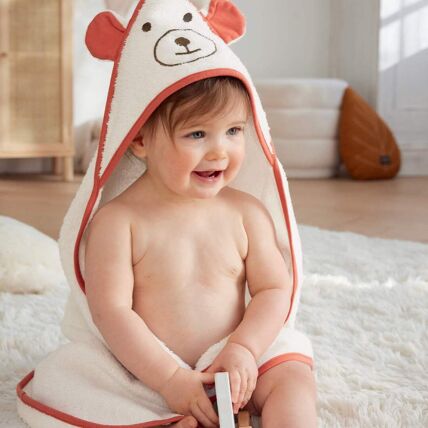 Sortie de bain et gant