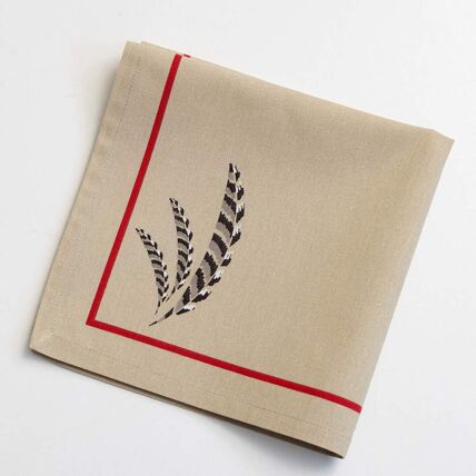 2 serviettes de table