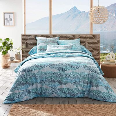 Montagne à l'horizon