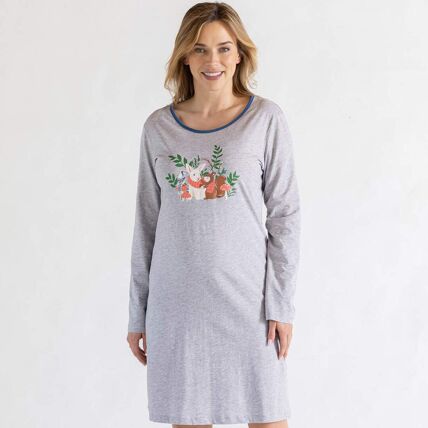 Maxi t-shirt gris