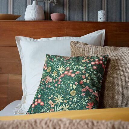 Housse de coussin velours