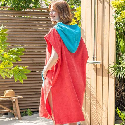 Poncho de plage