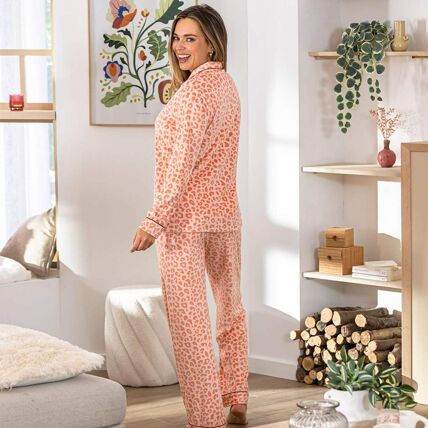 Pantalon rose pêche