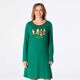 Maxi t-shirt vert-4
