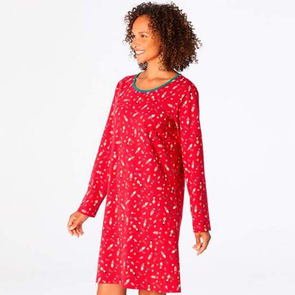 Maxi t-shirt rouge