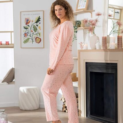 Pantalon rose poudré