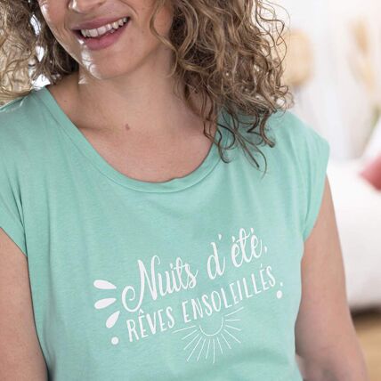 T-shirt menthe