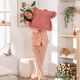 Pantalon rose pêche-8