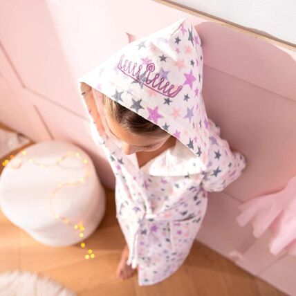 Peignoir à capuche