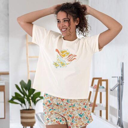 T-shirt écru
