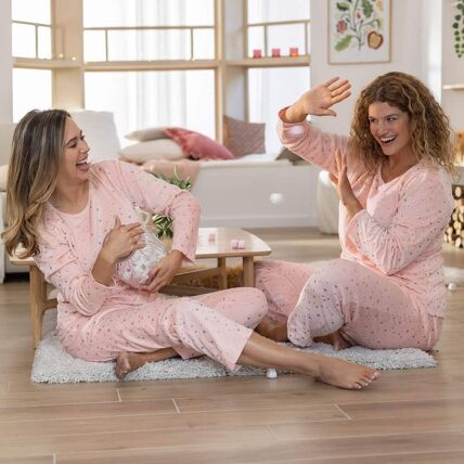 Pantalon rose poudré