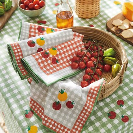 2 serviettes de table