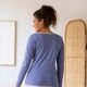 T-shirt bleu lavande-4