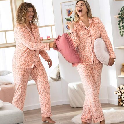 Pantalon rose pêche