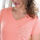 T-shirt rose-11