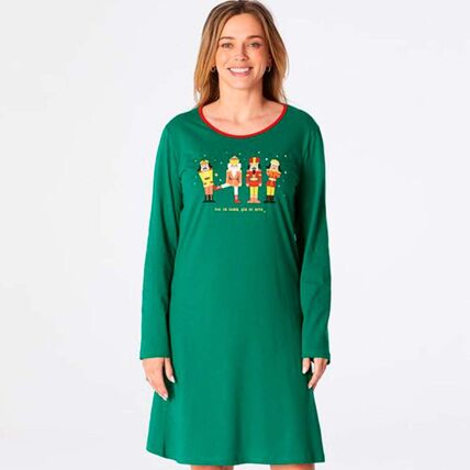 Maxi t-shirt vert