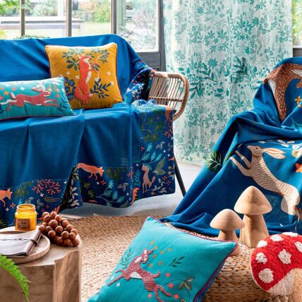 Housse de coussin et coussin