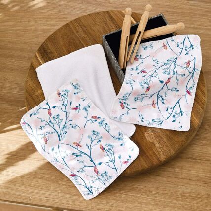 Lot de 3 lingettes anti-décoloration réutilisables