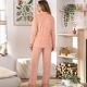 Pantalon rose pêche-5