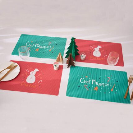 4 sets de table