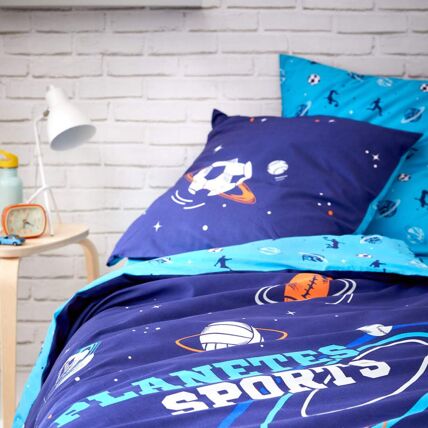 Housse de couette + 1 taie d'oreiller