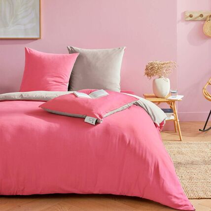 Housse de couette et taie d'oreiller