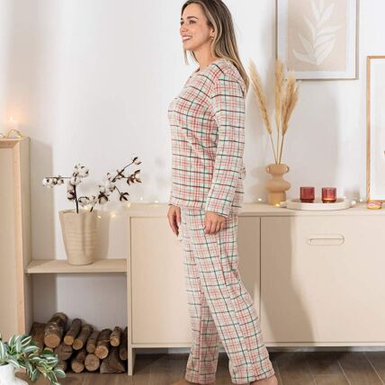 Pantalon à carreaux