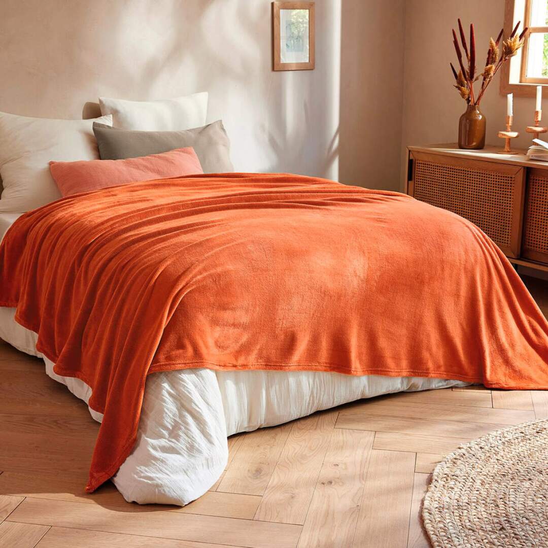 Couverture peluche
