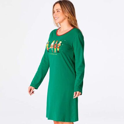 Maxi t-shirt vert