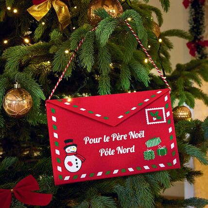 Enveloppe pour lettre au Père Noël