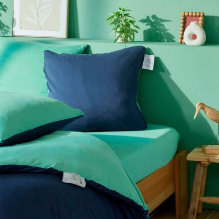 Housse de couette et taie d'oreiller