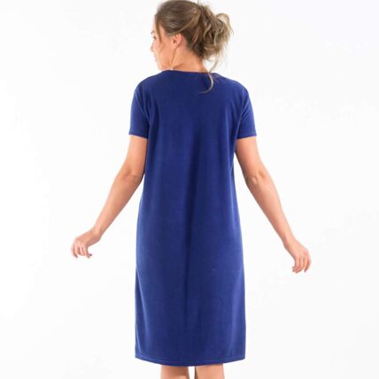 Peignoir zippé