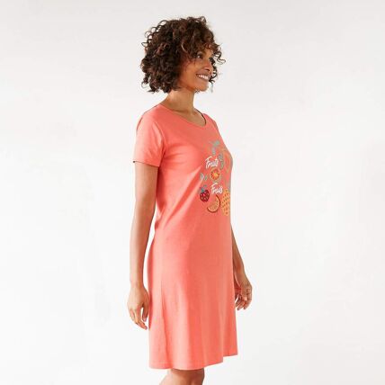 Maxi t-shirt corail