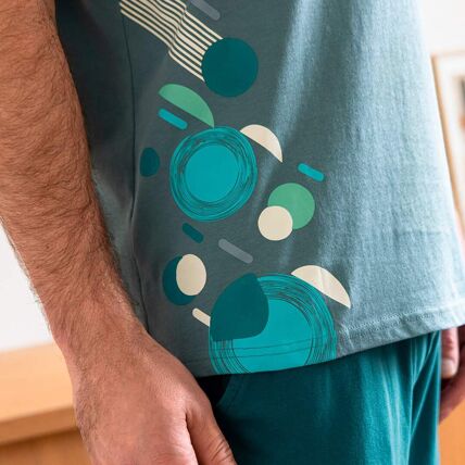 Pyjama short gris