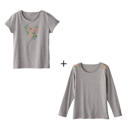Lot de 2 tee-shirts