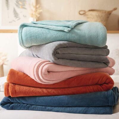Couverture peluche