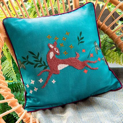 Housse de coussin et coussin