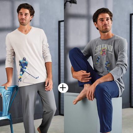 2 pyjamas