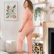 Pantalon rose pêche-6