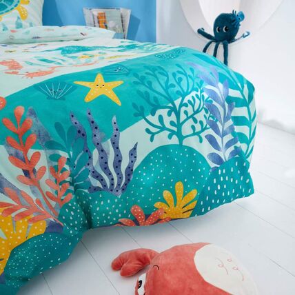 Housse de couette et taie d'oreiller