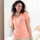 T-shirt rose-2