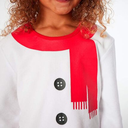 Pyjama bonhomme de neige