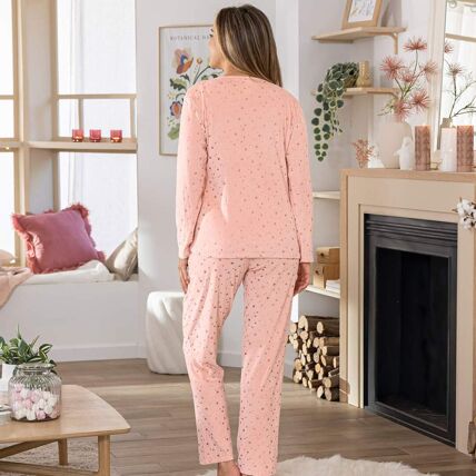Pantalon rose poudré