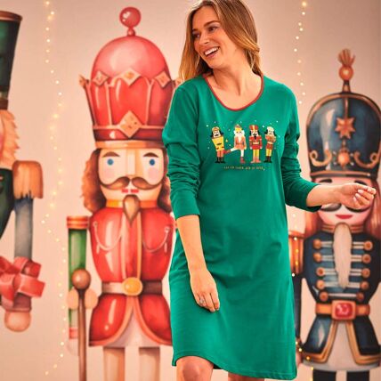Maxi t-shirt vert