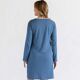 Maxi t-shirt bleu-5