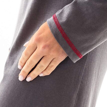 Maxi t-shirt gris