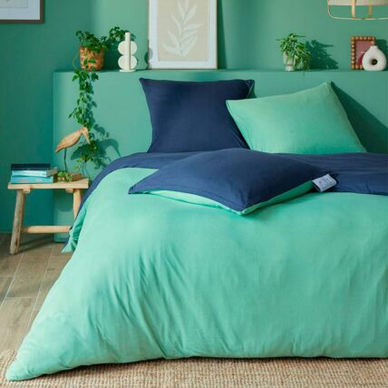 Housse de couette et taie d'oreiller
