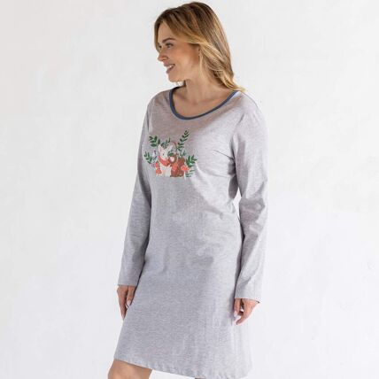 Maxi t-shirt gris