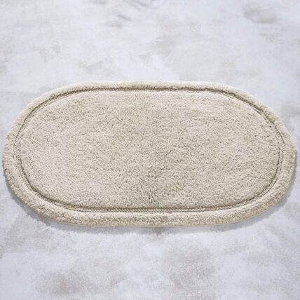 Tapis de bain ovale