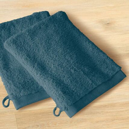 2 Gants de toilette